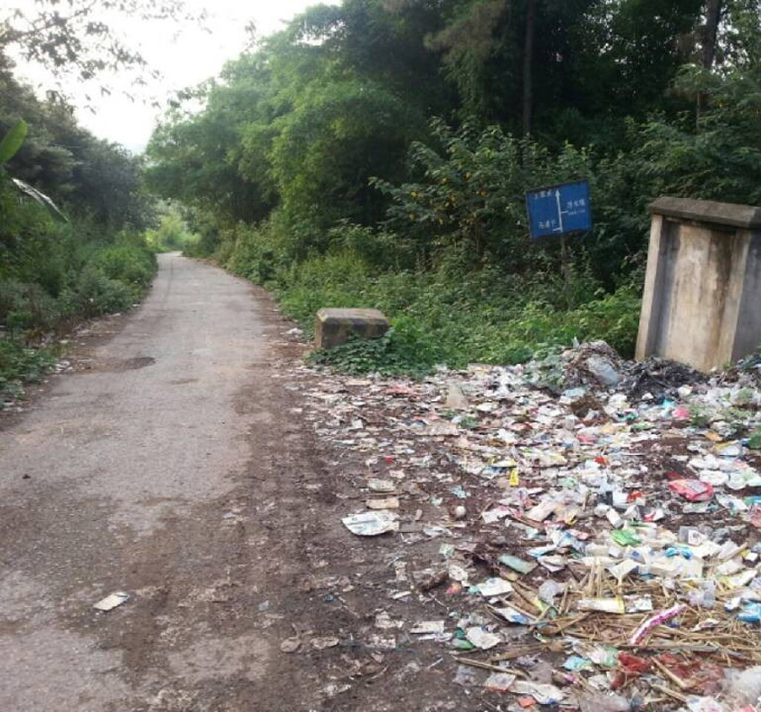 高清：網曝四川一森林公園成垃圾山 滋生大量蒼蠅