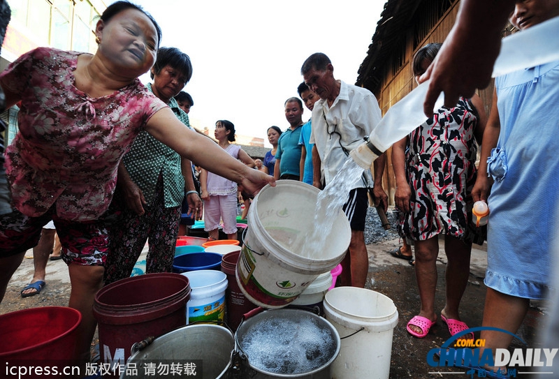 湖南旱情蔓延：引水澆灌農田自救 定點定時供水解旱農之渴