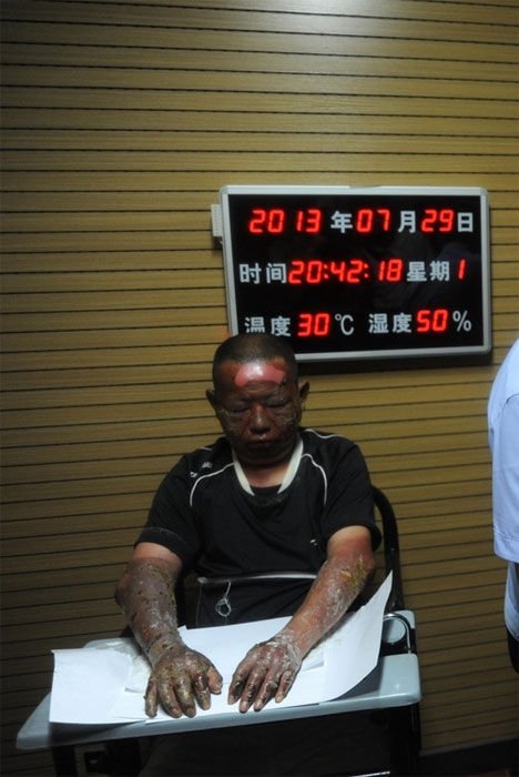 組圖：江西一男子將2名女同事殺害后火燒現場