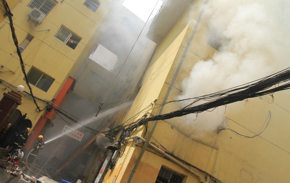 組圖：江西一男子將2名女同事殺害后火燒現場