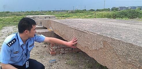 百年老橋被盜 被卸成30多塊