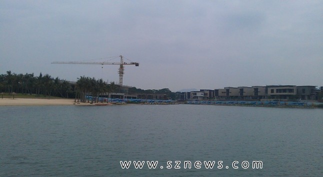 城市會客廳還是私人豪宅?歡樂海岸驚現別墅群(圖)