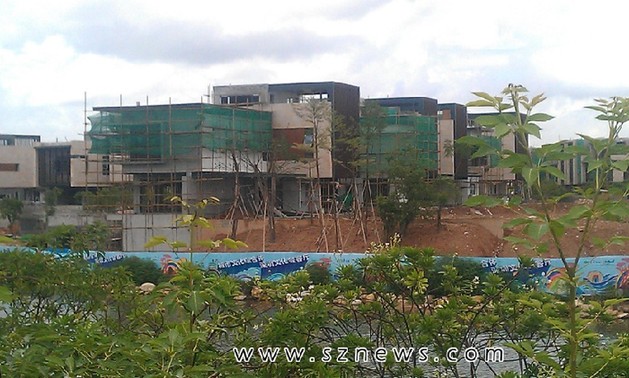 城市會客廳還是私人豪宅?歡樂海岸驚現別墅群(圖)