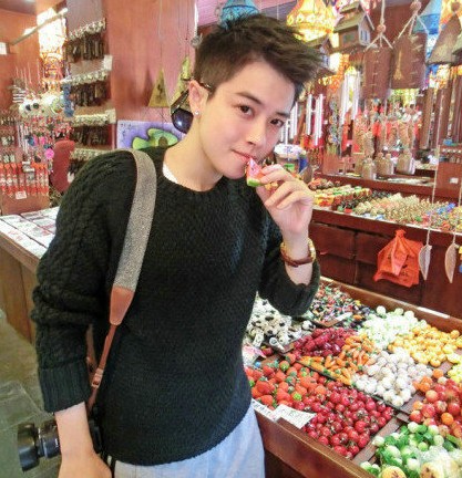 最帥女漢子邢雅晨長似韓國花美男 海量私照曝光