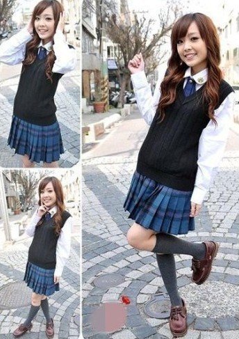 網友旅途中曬各地心中最美校服