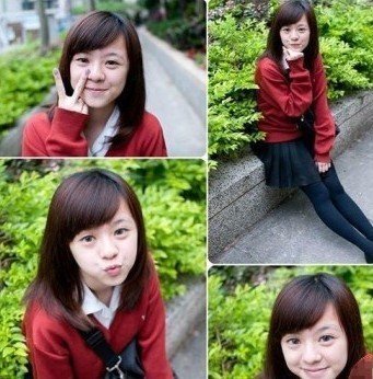 網友旅途中曬各地心中最美校服