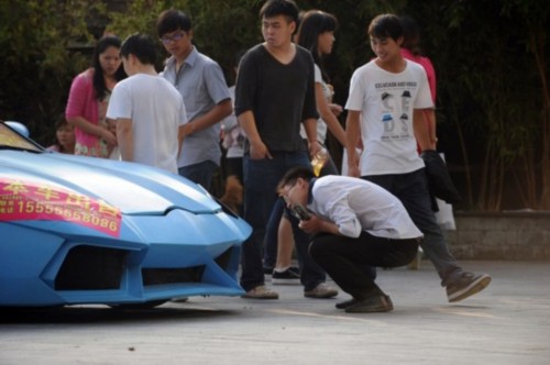 重慶山寨蘭博基尼一周兩罰 交警:再開出來還罰