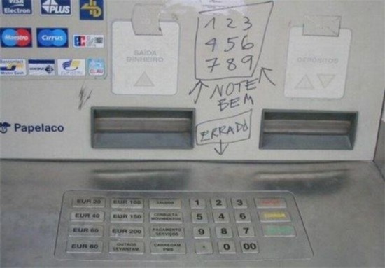 滑稽！那些ATM機前的囧人囧事