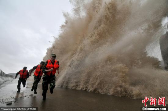 “菲特”逼近浙江轉移23萬多人 啟動防臺Ⅰ級響應