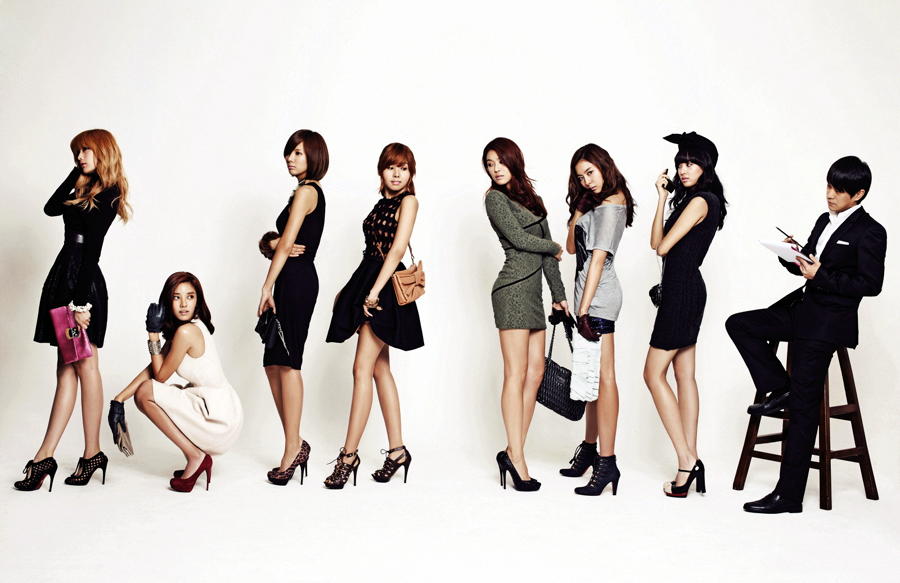 韓國女子團體都要有美腿