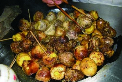 網友評出江蘇十大“怪菜” 炸蛆、活珠子上榜