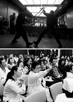 請警察教官傳授防身術 醫生習武真能擋“醫怒”？