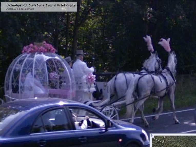 谷歌街景鏡頭下的那些奇葩事：現實版史詩之戰