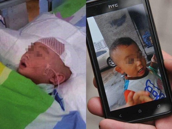 重慶被摔男嬰術(shù)后仍昏迷 打人女孩家屬?gòu)奈纯赐?/></p>

<p align=