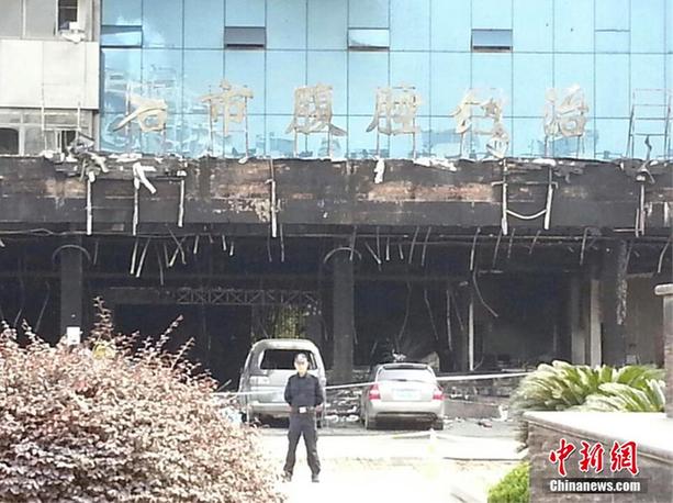 湖北黃石市二醫院住院部發生火災 已有4人死亡