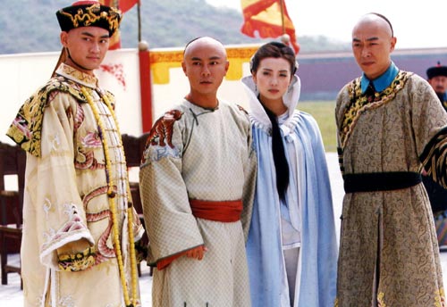 陸毅劉愷威黃曉明吳奇隆 電視劇“皇帝”比帥(圖)