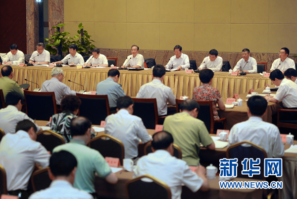 溫家寶：在汶川地震災后恢復重建座談會上的講話