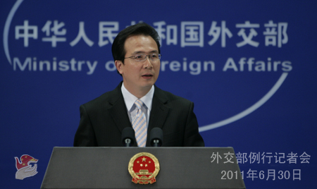 外交部發言人就“中國黑客”、埃及沖突等答問