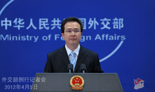 外交部發言人談制定