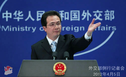外交部發言人談制定