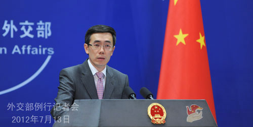 外交部:我漁政船是執行正常公務 中方拒絕日方提出的抗議