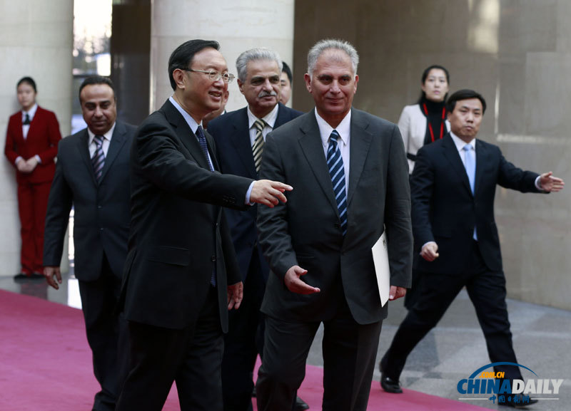 北京：楊潔篪會見巴勒斯坦國總統特使