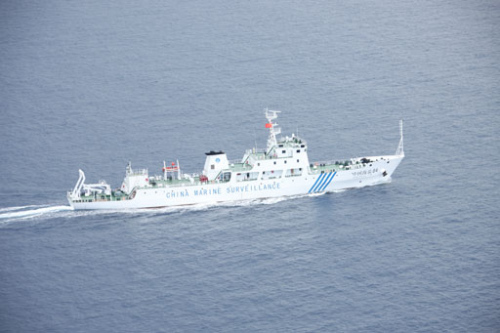 中國海監船編隊起航 執行南海定期維權巡航任務