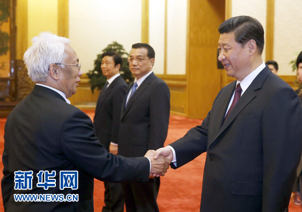 習近平李克強李源潮會見外國駐華使節及國際組織駐華代表