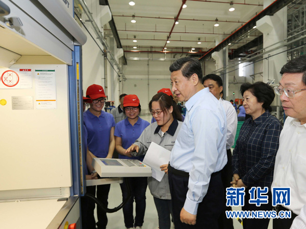 習近平在天津考察