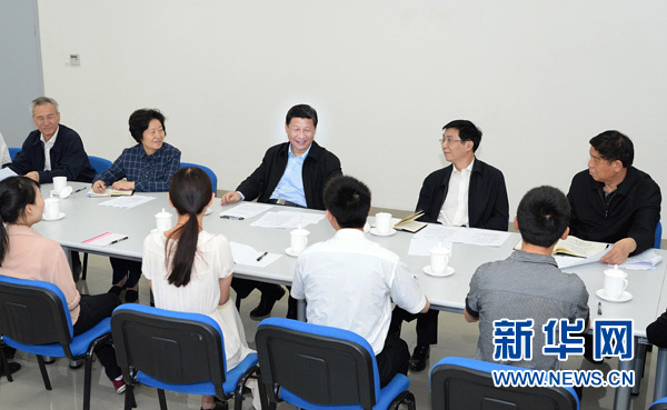 習近平在天津考察