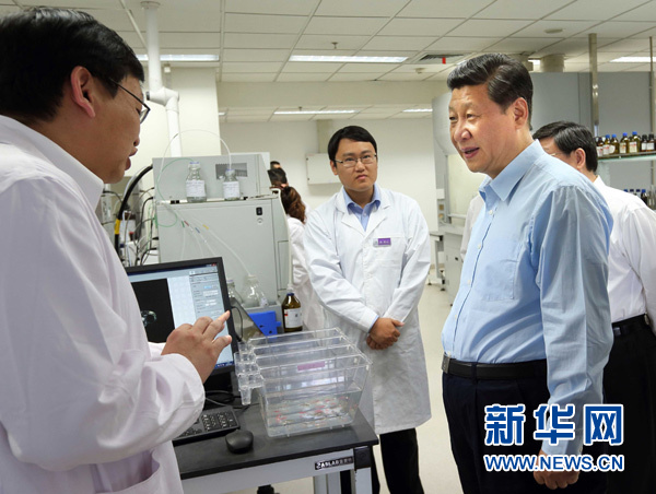 習近平在天津考察