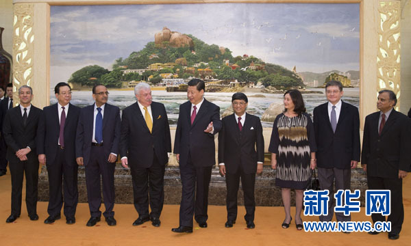 習近平:堅定不移走和平發展道路 堅定不移促進世界和平與發展