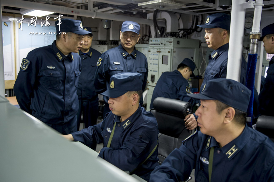 中俄聯合軍演 我軍直-9與俄巡洋艦并肩反潛