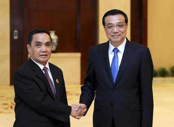 李克強(qiáng)會見東盟國家領(lǐng)導(dǎo)人