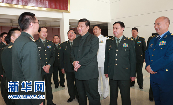 習近平：加快建設具有我軍特色的世界一流大學