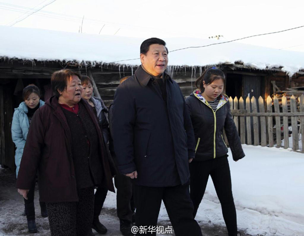 習近平赴邊陲考察棚戶區改造:希望日子越過越好