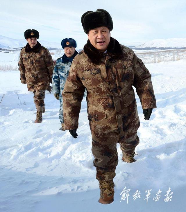 習近平春節前夕與邊防戰士用餐照公布 吃西紅柿炒蛋