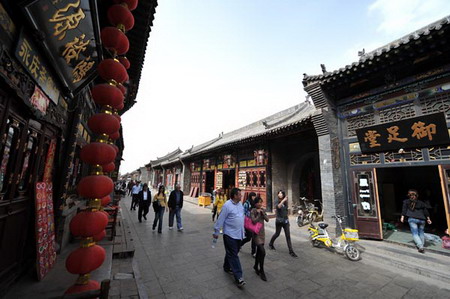 平遙古城：因“傳統(tǒng)”聞名