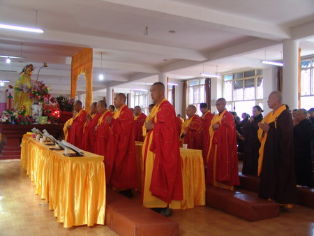 五臺山普化寺啟建第四屆“水陸”祈福法會