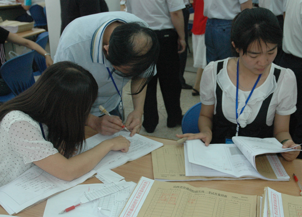 山西高考閱卷全部由教師進行 每份試卷要過六道關