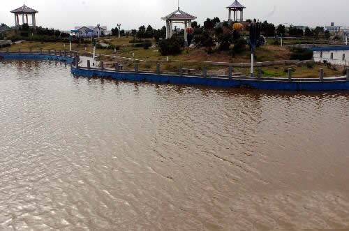 “中國死海”運城鹽湖