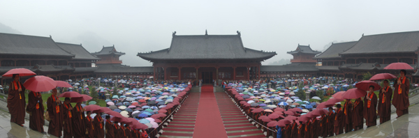 夢幻百年 參透浮生：五臺山佛門為百歲高僧夢參賀壽