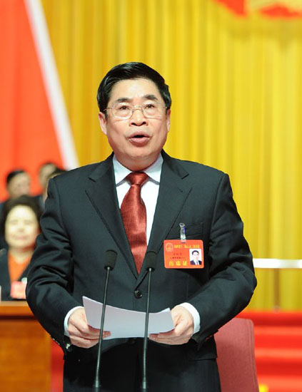 山西省十二屆人大二次會議隆重開幕