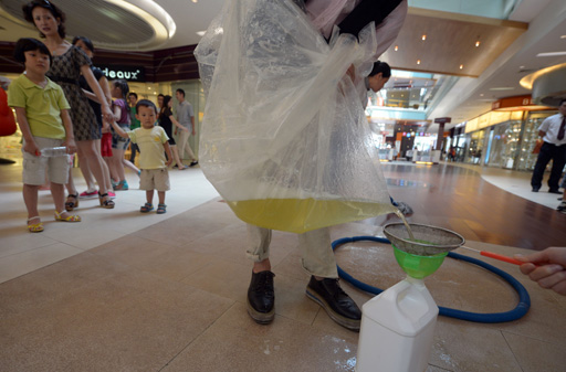 重慶吹泡達人秀絕活