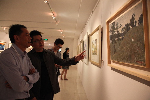 “紅樹香江”首屆香港·福田書畫藝術展揭幕