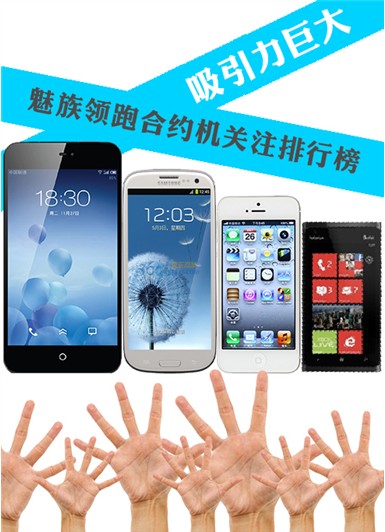 合約機排行榜揭曉 魅族領跑聯通合約機
