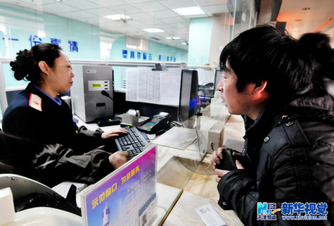 天津火車站設農民工售票專口