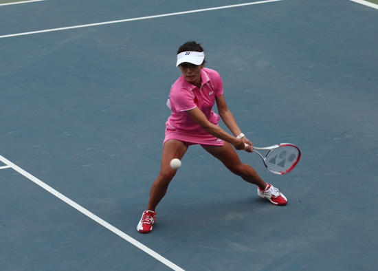 中國隊惜敗東亞運動會軟式網球女子單打決賽