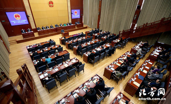 市十六屆人大常委會舉行第十三次會 肖懷遠講話