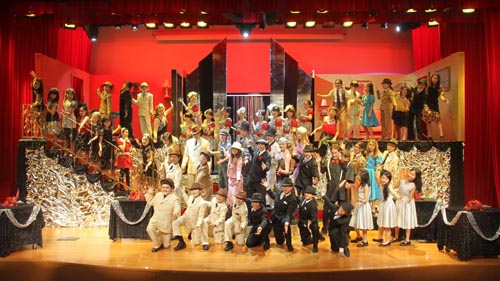 天津惠靈頓國際學校舉行音樂劇演出 全部由學生出演